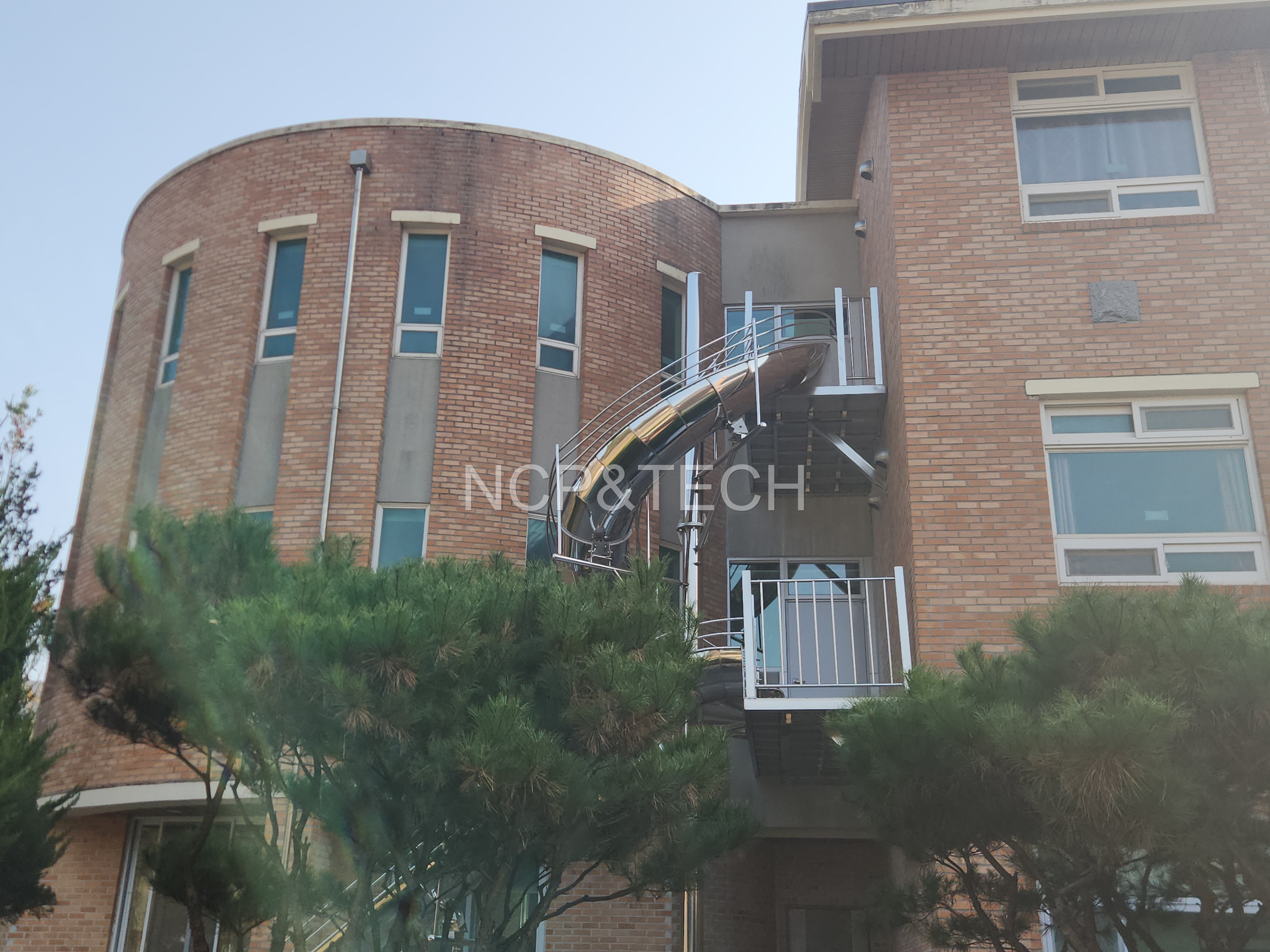 피난 미끄럼틀 3층 장성군 샬롬의집