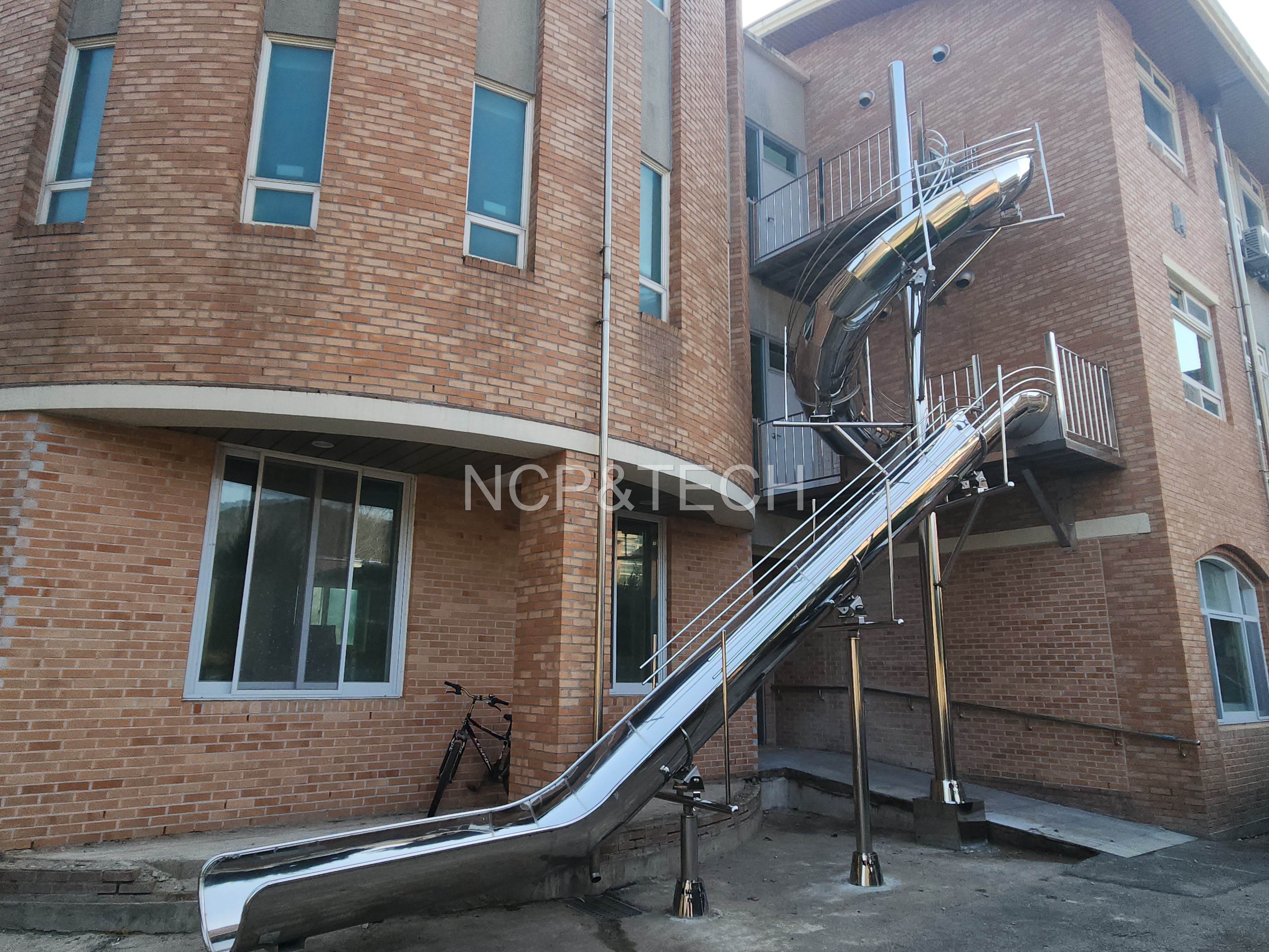 피난 미끄럼틀 3층 장성군 샬롬의집