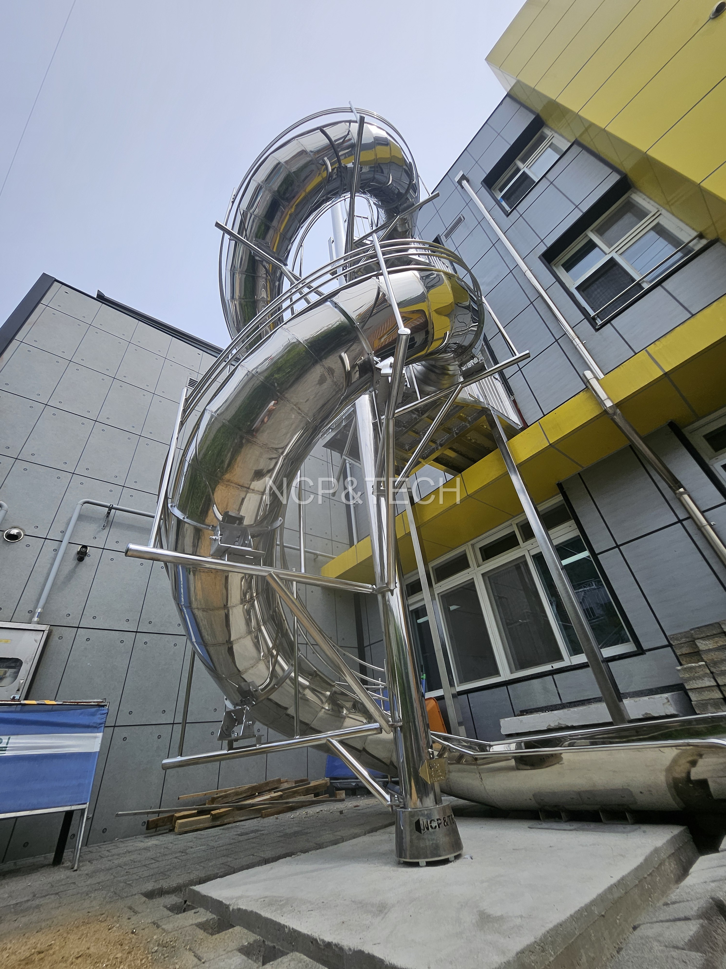 유치원(어린이집) 피난미끄럼틀설치