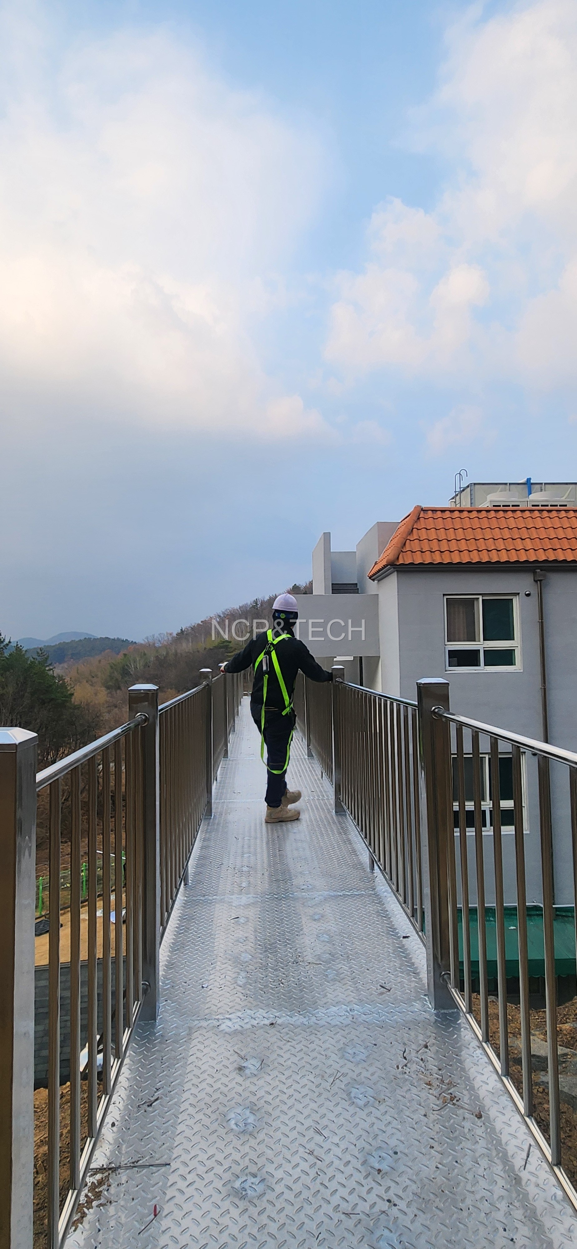 덕인러브힐 사회복지재단 연교 및 일자 미끄럼틀 설치