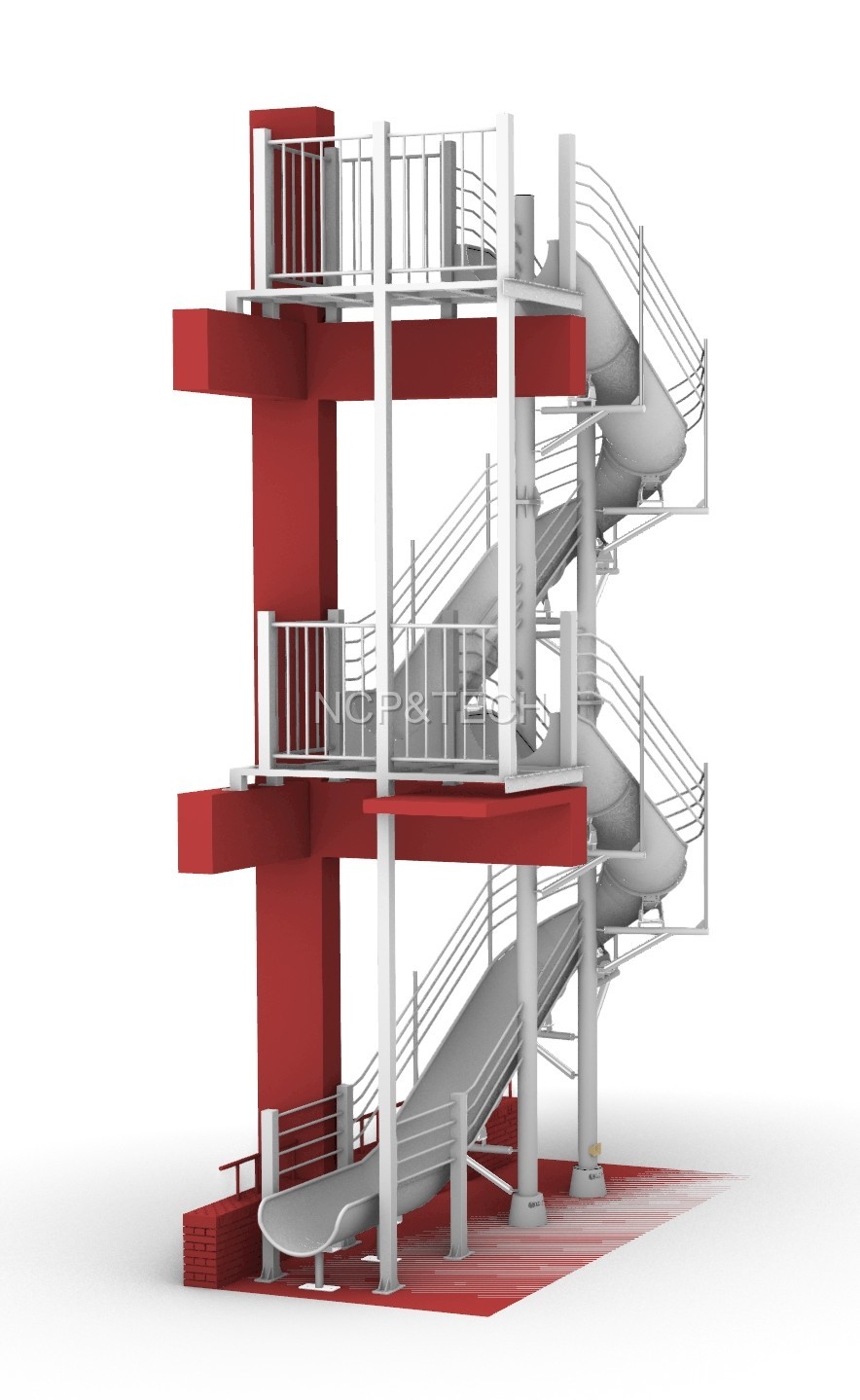 울산명성노인전문요양원 피난미끄럼틀설치